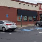 Front view of Chick-fil-A's Conway AR location