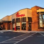 Outside view of Chick-fil-A in Winston-Salem