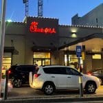 Atlanta Outlet Chick-fil-A exterior on display
