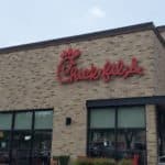 Front view of Chick-fil-A's Augusta GA location